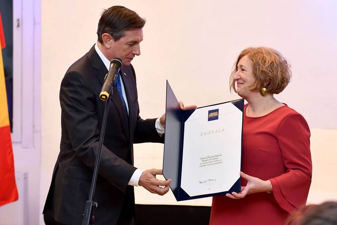 Predsednik Pahor na slovesnosti ob 70. obletnici delovanja Knjižnice Franceta Balantiča Kamnik